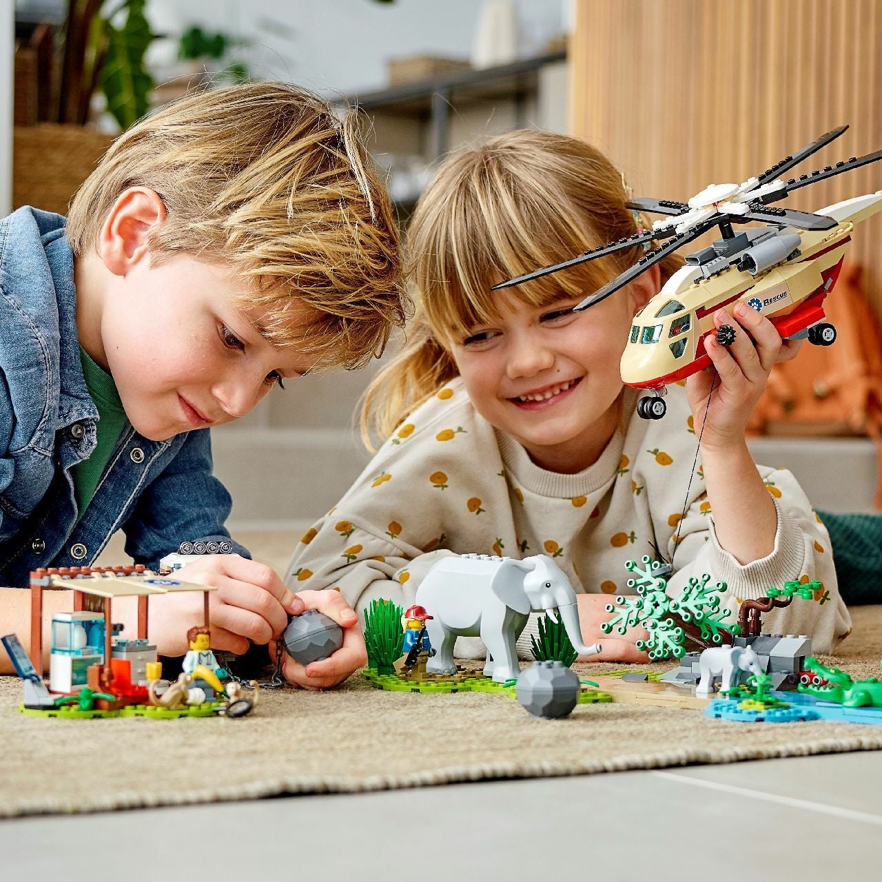 Lego Wildlife Rescue Operation