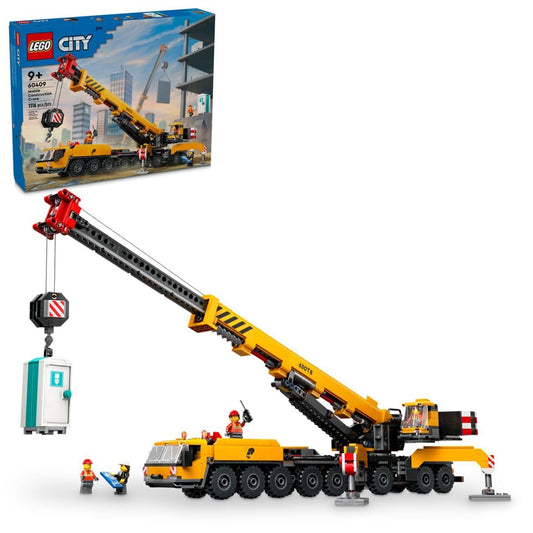 Lego Yellow Mobile Construction Crane