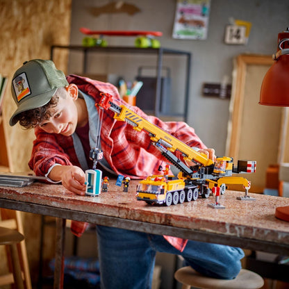 Lego Yellow Mobile Construction Crane