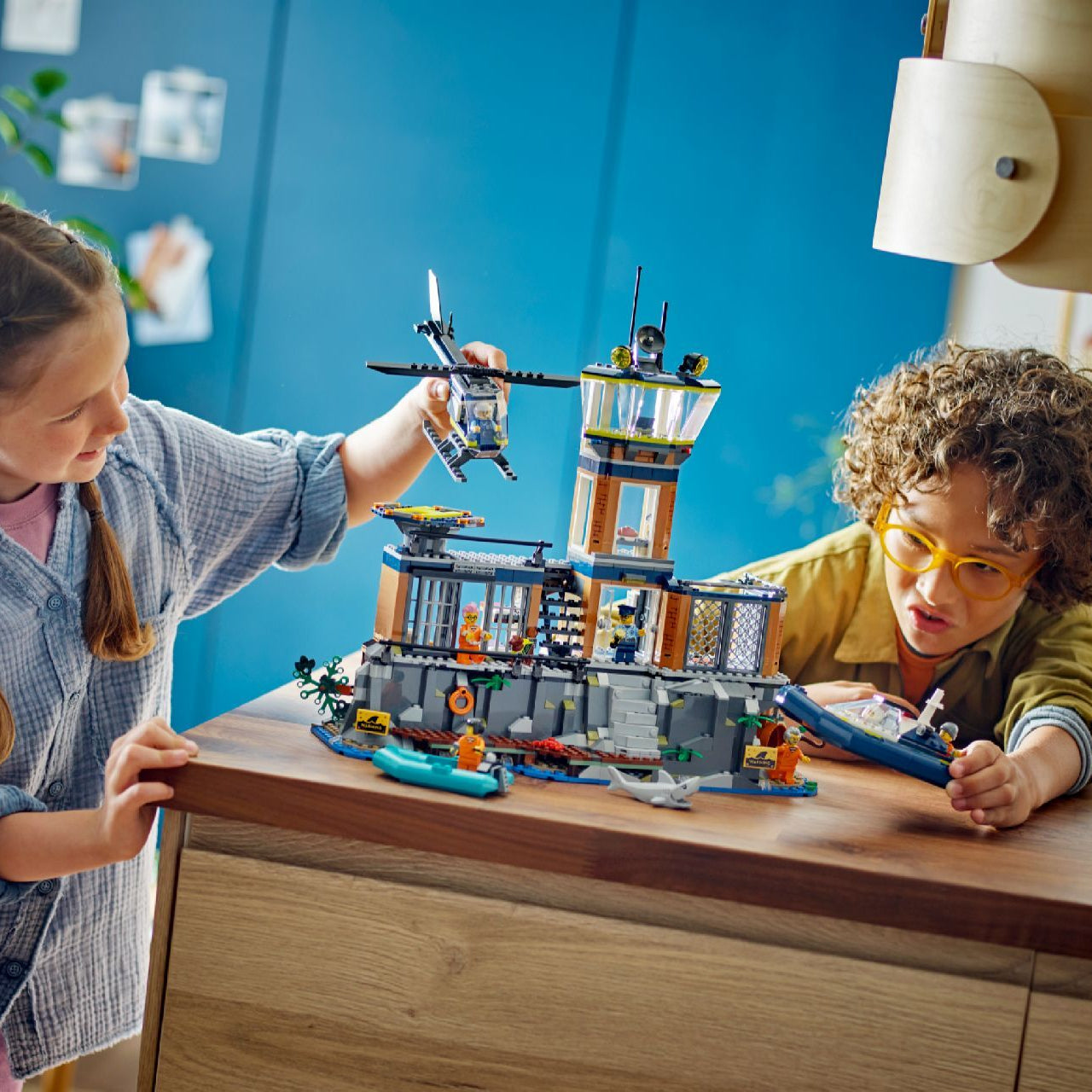 Lego Police Prison Island