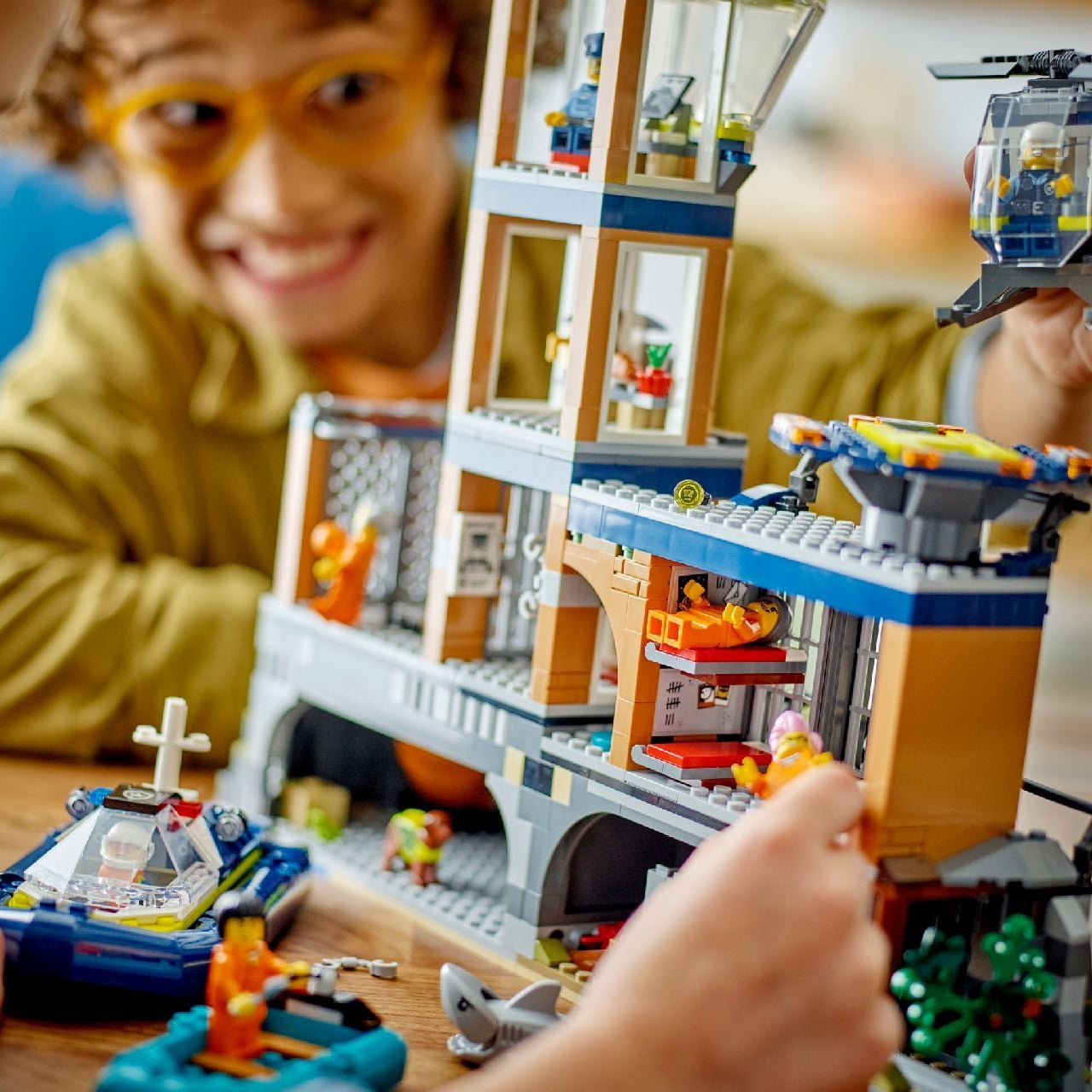 Lego Police Prison Island