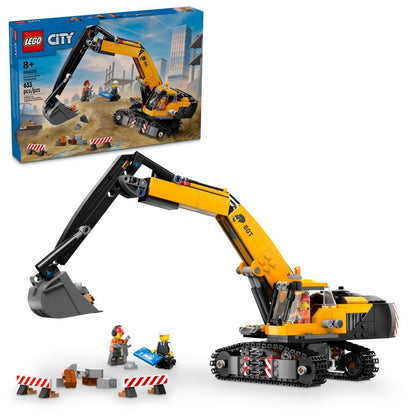 Lego Yellow Construction Excavator