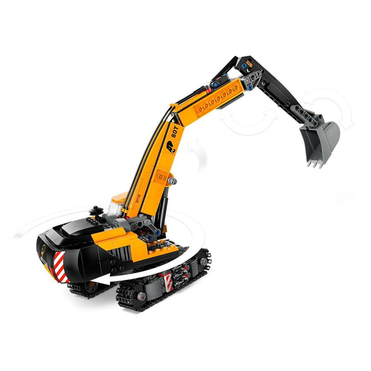 Lego Yellow Construction Excavator