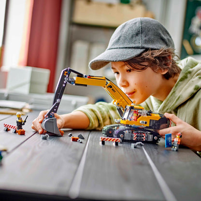 Lego Yellow Construction Excavator