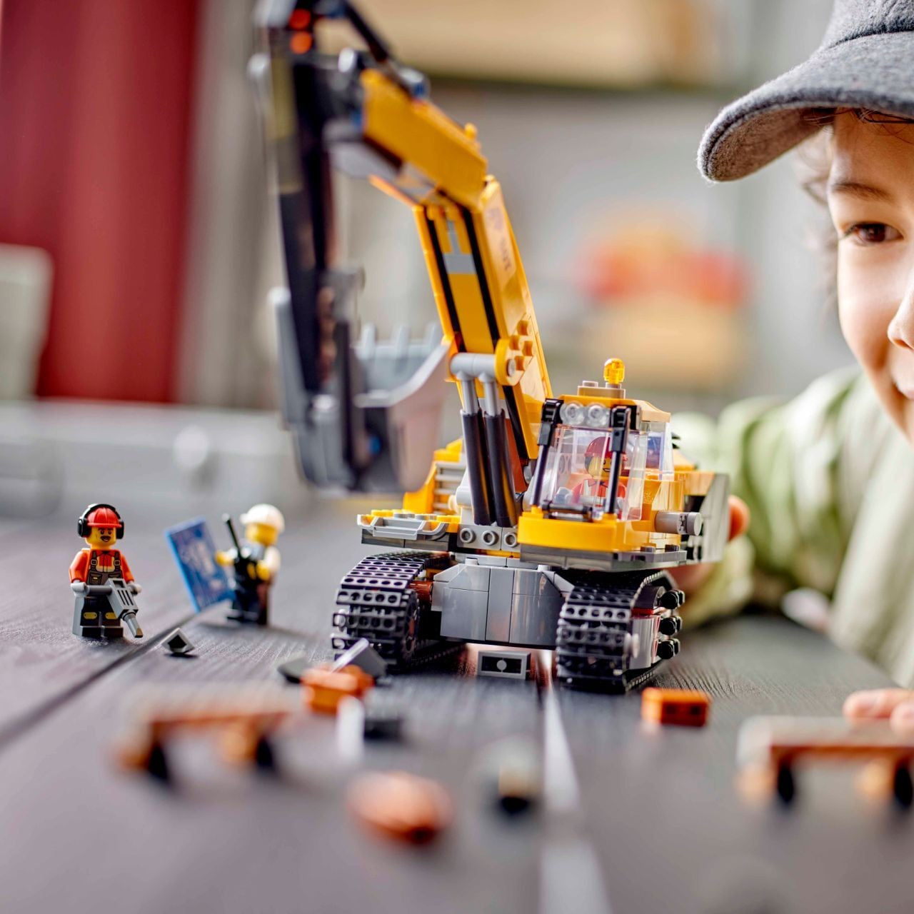 Lego Yellow Construction Excavator