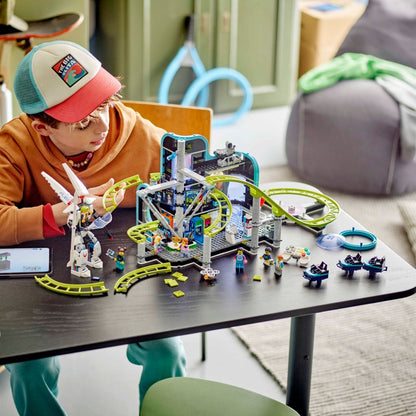 Lego Robot World Roller Coaster Park