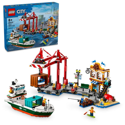 Lego Seaside Harbor with Cargo Ship