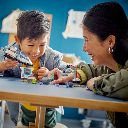 Lego Spaceship and Asteroid Discovery