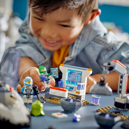 Lego Spaceship and Asteroid Discovery