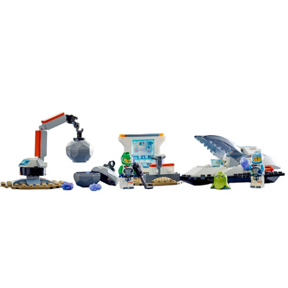 Lego Spaceship and Asteroid Discovery