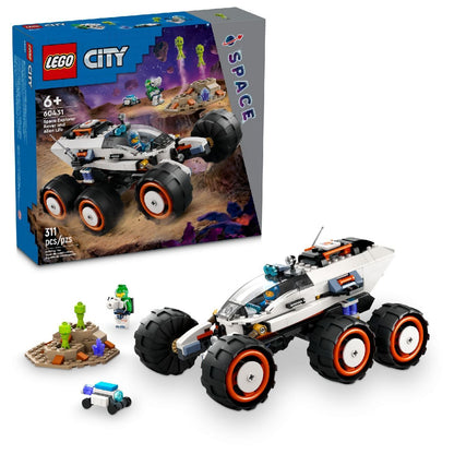 Lego Space Explorer Rover and Alien Life