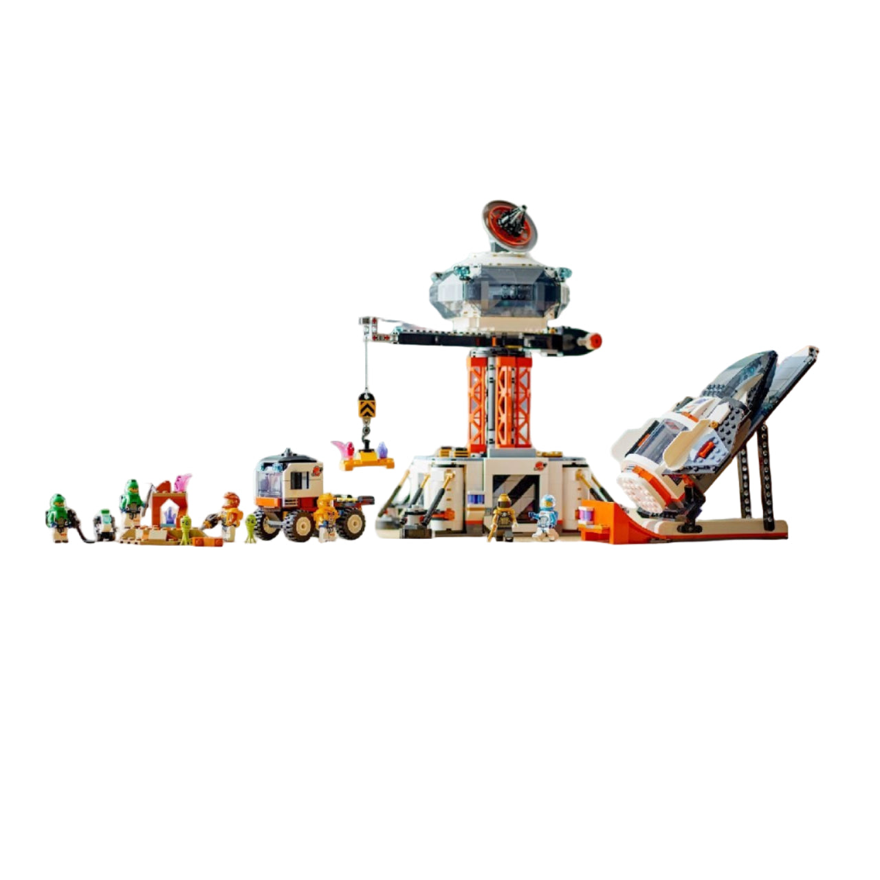 Lego Space Base and Rocket Launchpad