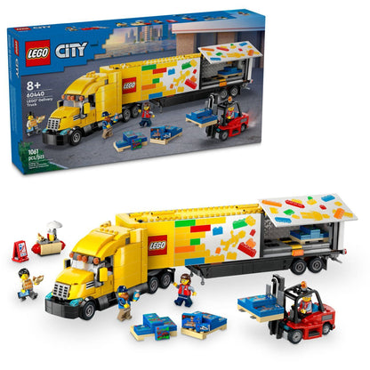 Lego Yellow Delivery Truck