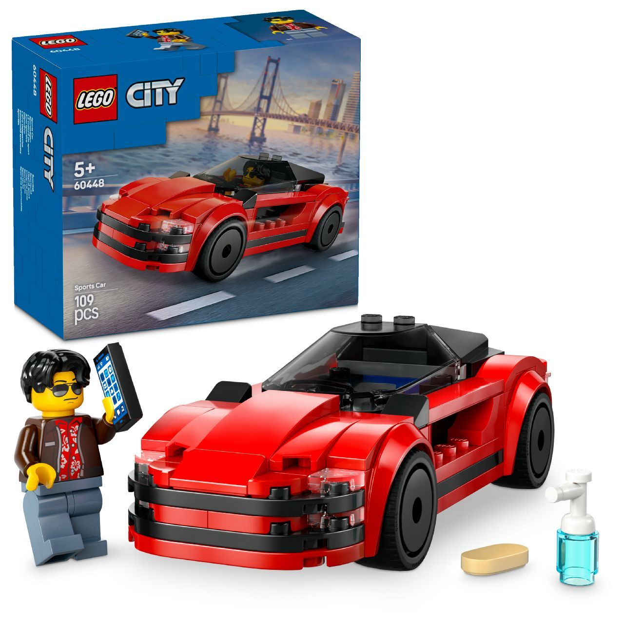 Lego Red Sports Car