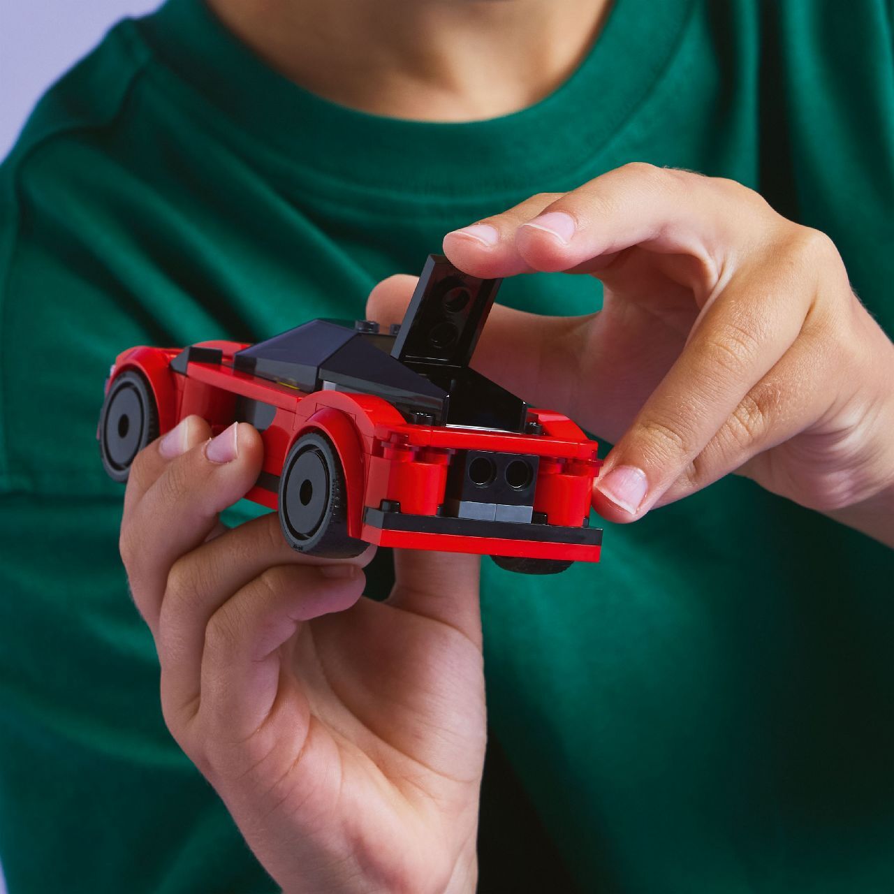 Lego Red Sports Car