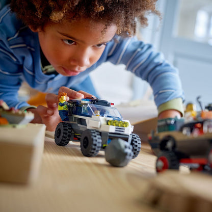 Lego Off Road Police Car Chase