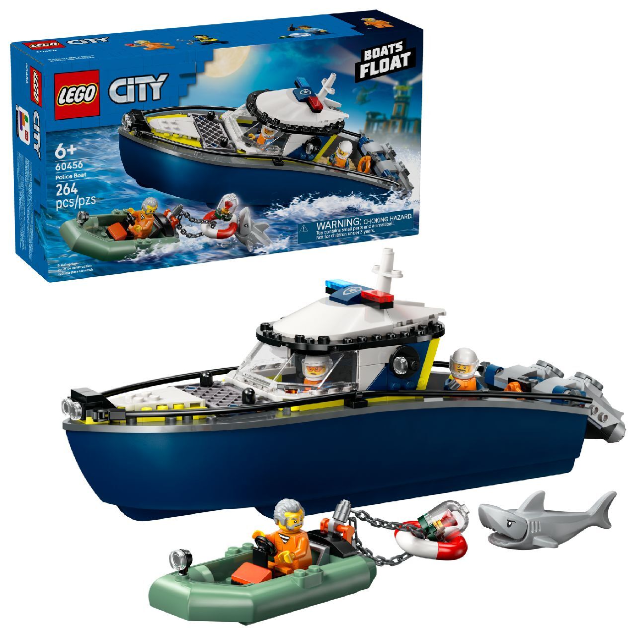 Lego Police Boat Chase