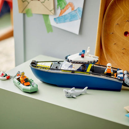 Lego Police Boat Chase