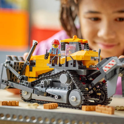 Lego Yellow Bulldozer