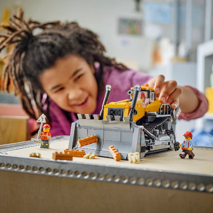 Lego Yellow Bulldozer