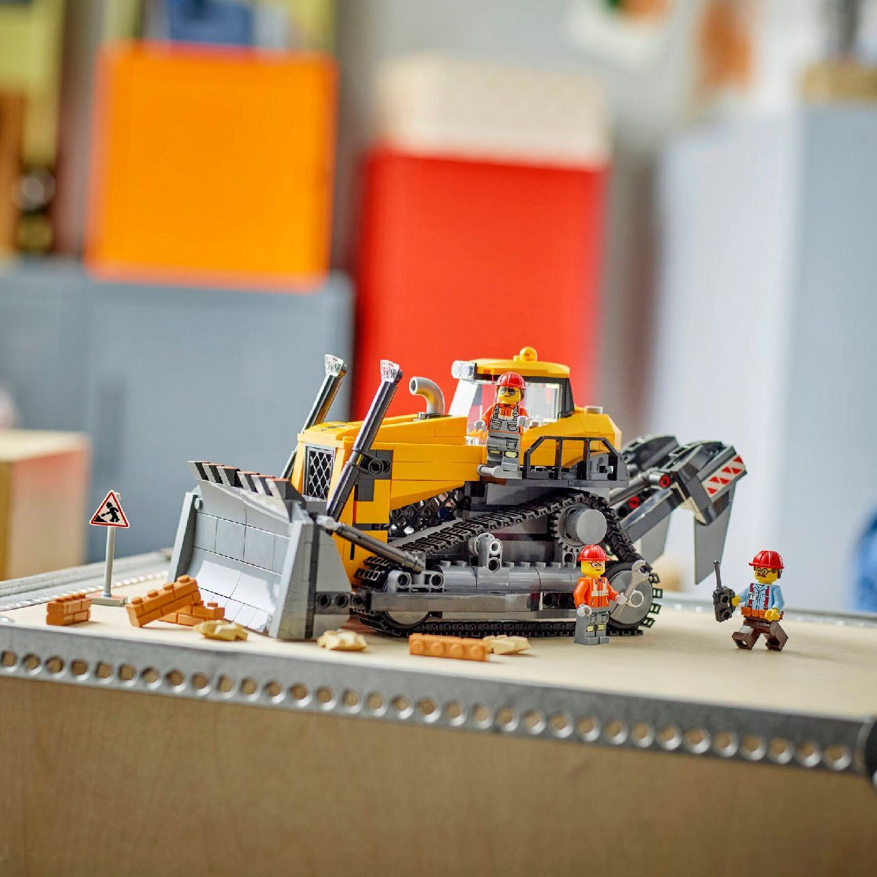 Lego Yellow Bulldozer