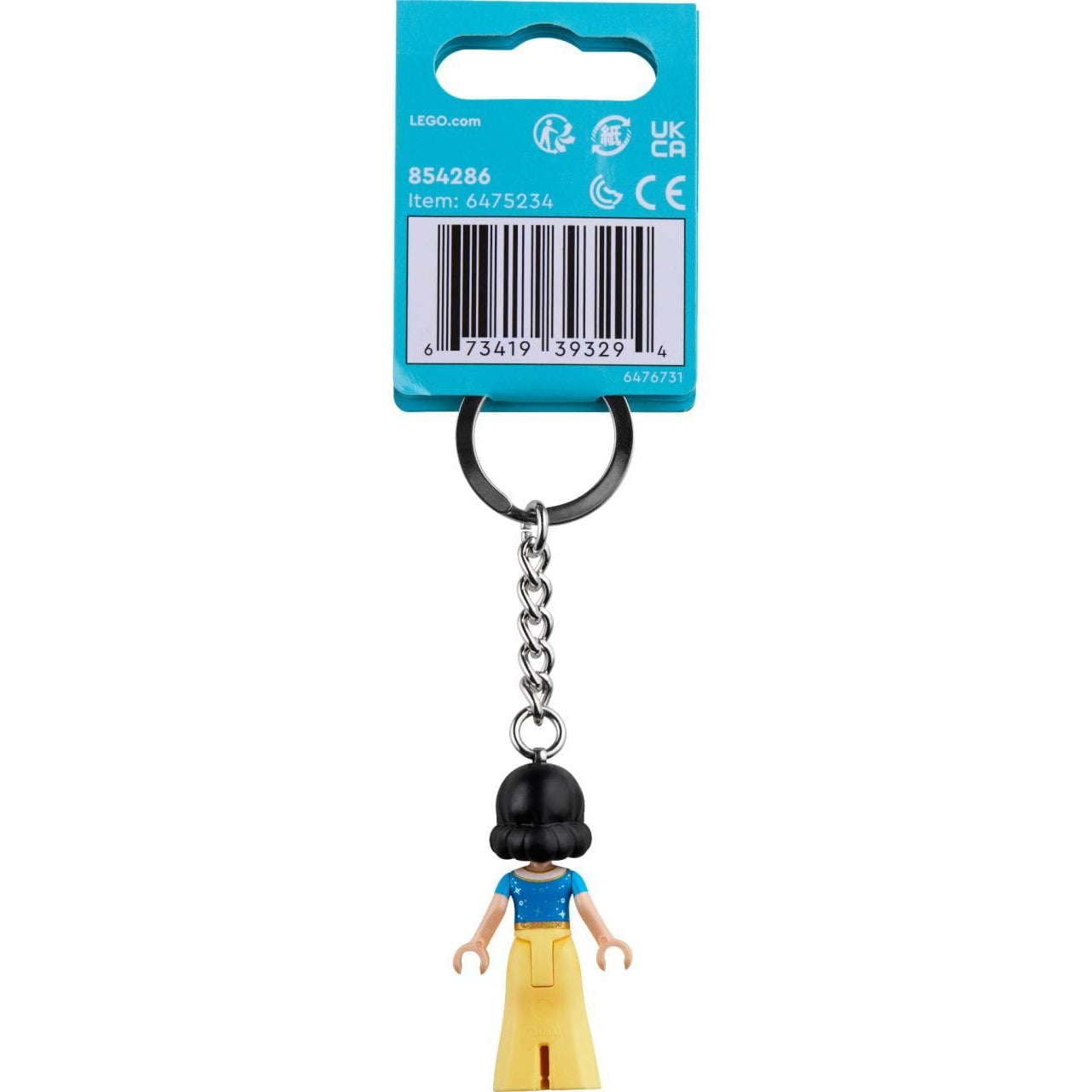 Lego Snow White Key Chain