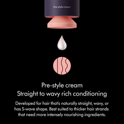 Dyson Pre Style Cream Straight to Wavy Rich 100ml
