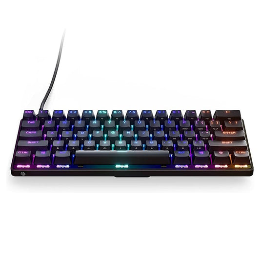 لوحة مفاتيح الألعاب السلكية SteelSeries APEX 9 MINI Optical Switch TKL بعامل شكل 60% | 64837