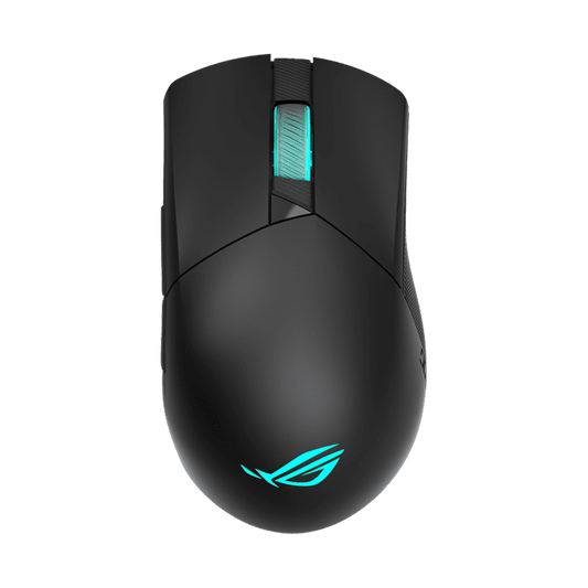 ماوس الألعاب اللاسلكي الكلاسيكي غير المتماثل ASUS ROG P706 Gladius III مع اتصال ثلاثي الأوضاع (2.4 جيجاهرتز، بلوتوث، USB 2.0 سلكي)، إضاءة Aura Sync RGB 