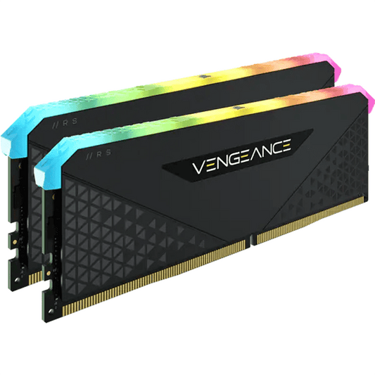 مجموعة ذاكرة Corsair Vengeance® RGB RS سعة 16 جيجابايت (2 × 8 جيجابايت) DDR4 DRAM بسرعة 3200 ميجاهرتز C16 | CMG16GX4M2E3200C16