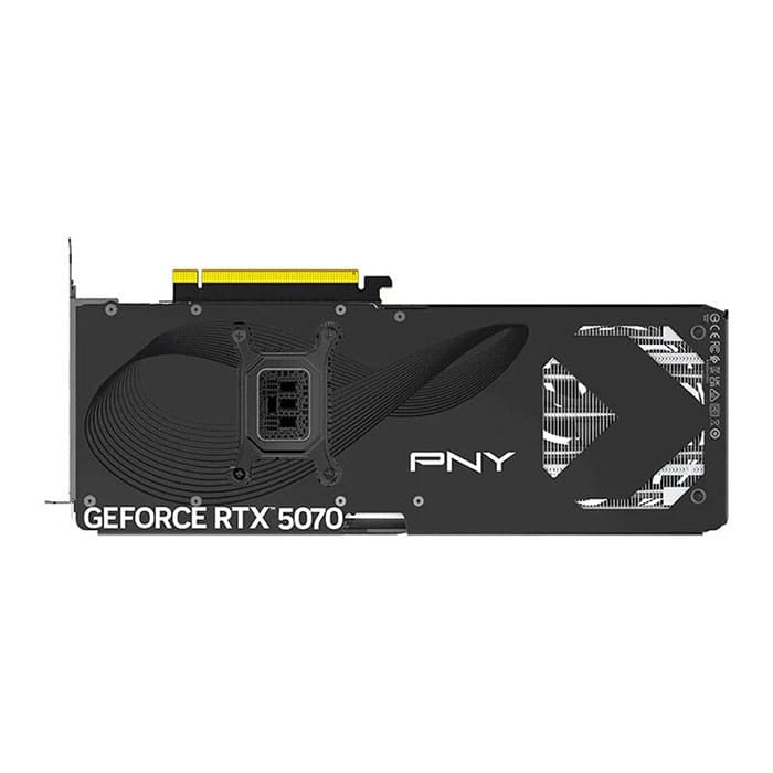 بطاقة رسومات PNY RTX5070 ثلاثية المراوح بسعة 12 جيجابايت | VCG507012TFXPB1-O