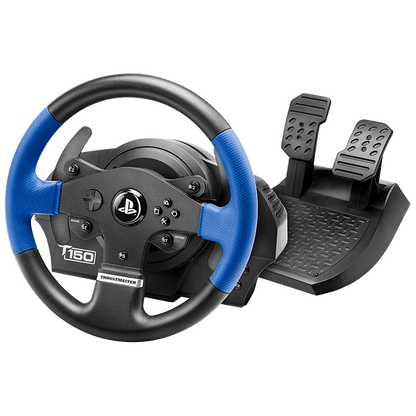 عجلة سباق Thrustmaster T150 Force Feedback، دوران 270-1080 درجة، 13 زرًا للتحكم ولوحة D-Pad | TM-WHL-T150RS